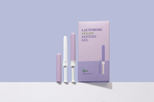 Lactomore Vegan Peptide Gel -  Peptidový gel pro intimní péči  je hydratační, veganský gel pro každodenní intimní péči.