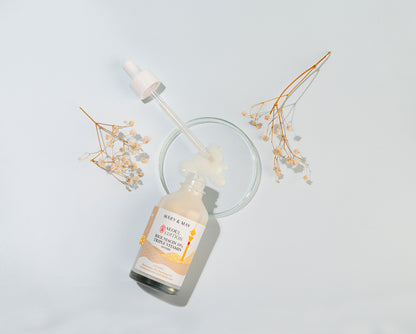 Mary&May Vegan Rice Niacin 10% Triple vitamin serum - Rozjasňující a vyrovnávající pleťové sérum s vysokým obsahem niacinamidu a rýžových extraktů určené pro péči o mdlou, nevyrovnanou a pigmentovanou pleť.