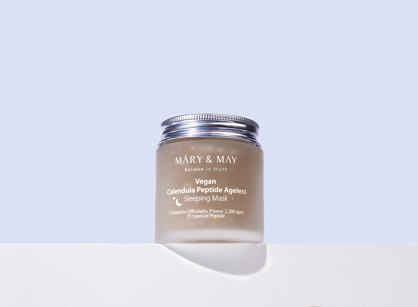 Mary&May CalenduIa Peptide Ageless Sleeping Mask 110g - Noční gelová maska určená k intenzivní regeneraci, hydrataci a zklidnění pleti během spánku