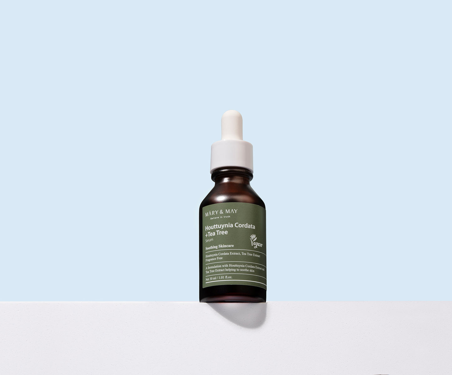 Mary&May Houttuynia Cordata+Tea Tree Serum 30ml - Sérum pro problematickou a mastnou pleť s Tea Tree.
