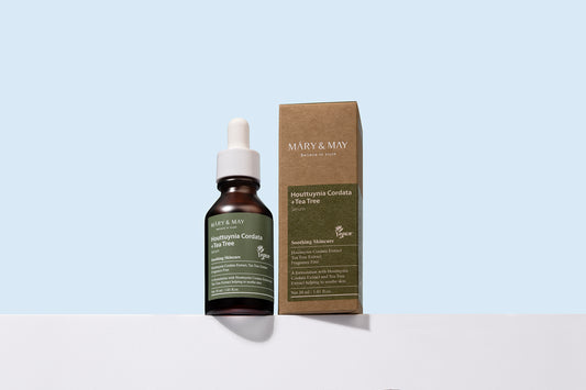 Mary&May Houttuynia Cordata+Tea Tree Serum 30ml - Sérum pro problematickou a mastnou pleť s Tea Tree.