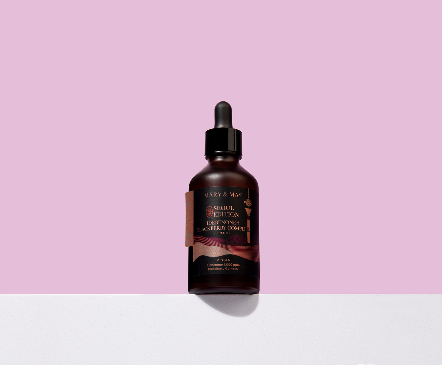 Mary&May Idebenone+Blackberry Complex Serum 80ml - Antioxidační sérum s idebenonem a výtažky z ostružin.