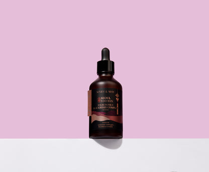 Mary&May Idebenone+Blackberry Complex Serum 80ml - Antioxidační sérum s idebenonem a výtažky z ostružin.