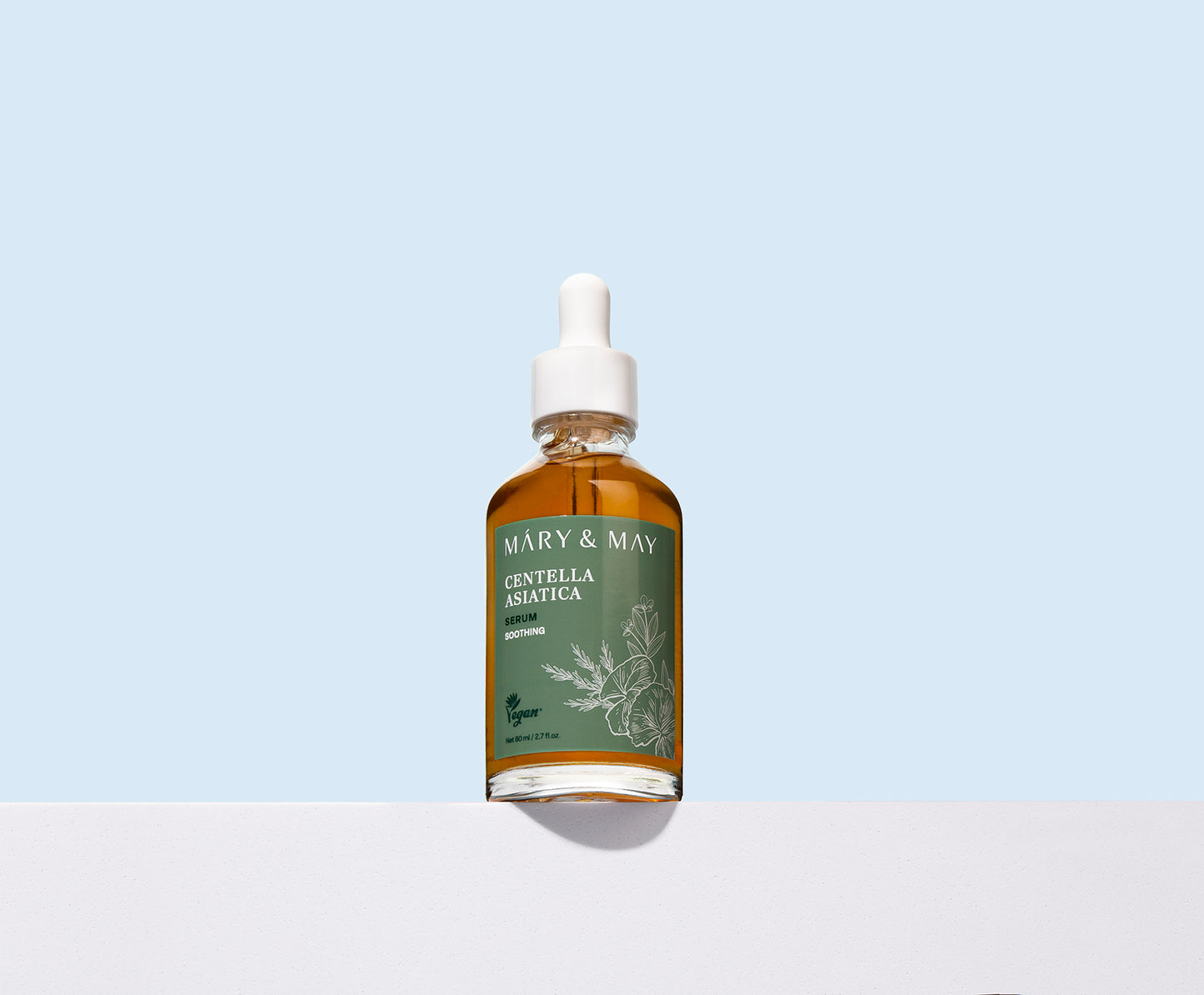 Mary&May Centella Asiatica Serum 80ml - Zklidňující sérum s vysokým obsahem Centella Asiatica.