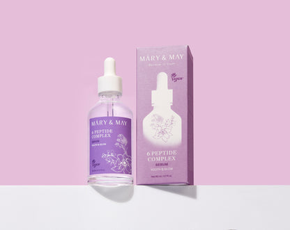 Mary&May 6 Peptide Complex Serum 80ml - Zpevňující sérum s komplexem šesti peptidů.