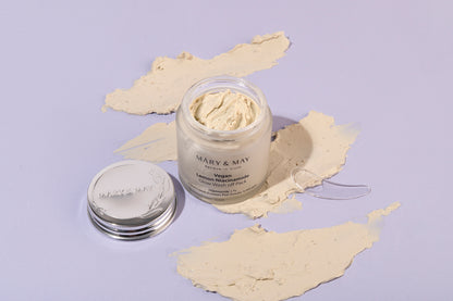 Mary&May Lemon Niacinamide Glow Wash Off Pack 125g - Rozjasňující smývatelná pleťová maska určená pro péči o mdlou, unavenou a nevyrovnanou pleť bez jasu.