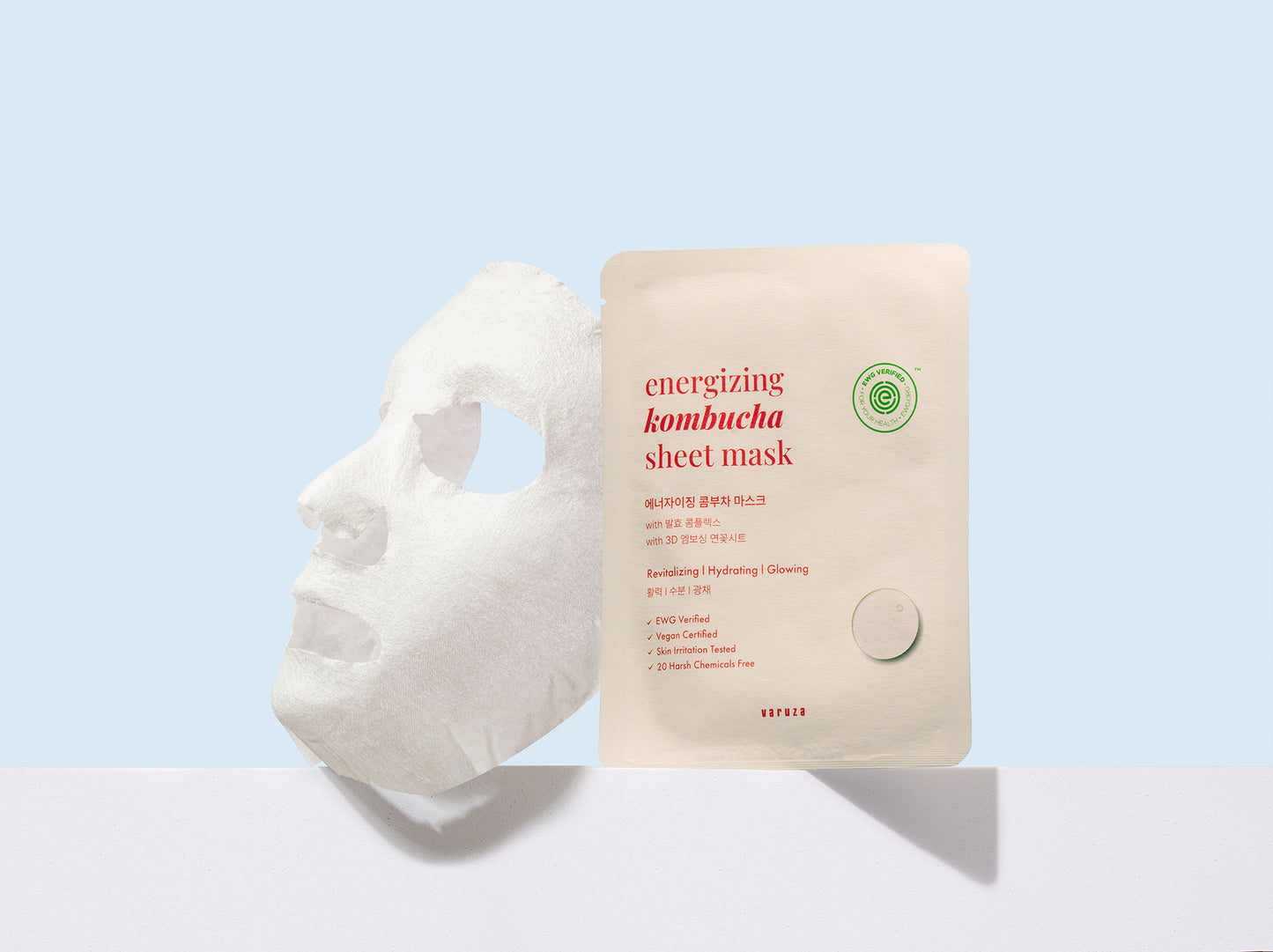 Energizing Kombucha Sheet Mask - Energizující plátýnková maska s kombuchou - V ČR koupíte jen zde!