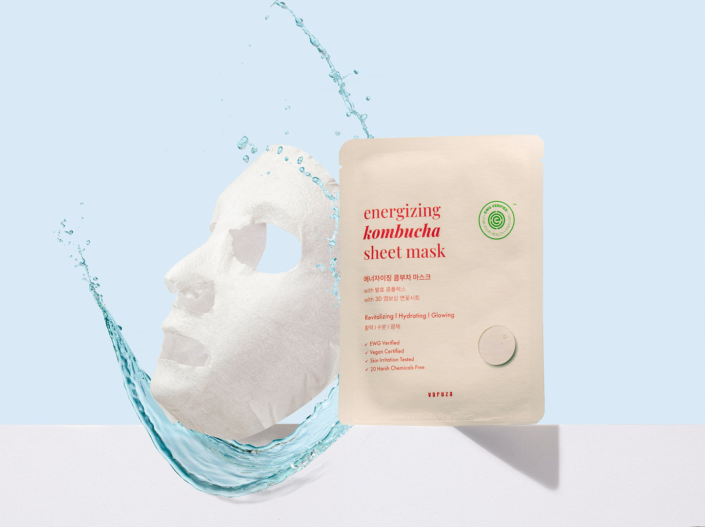 Energizing Kombucha Sheet Mask - Energizující plátýnková maska s kombuchou - V ČR koupíte jen zde!