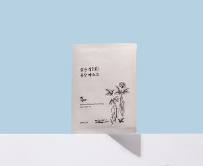 Radiance Ginseng Sheet Mask - Rozjasňující plátýnková maska se ženšenem - V ČR koupíte jen zde!