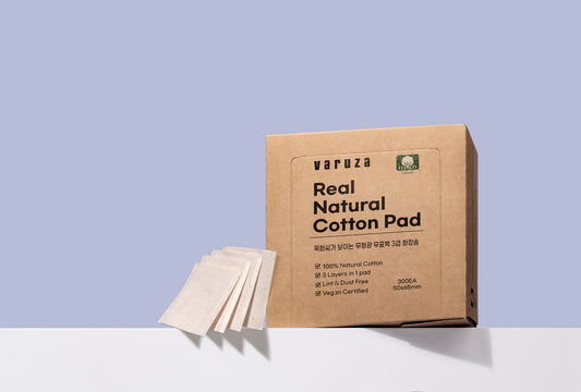 Real Natural 3 Layers Cotton Pad - Hypoalergenní kosmetické vatové tampóny ze 100% přírodní bavlny - V ČR koupíte jen zde!