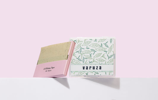 Oil Blotting Paper 100 – Green Tea -  Matující papírky se zeleným čajem - V ČR koupíte jen zde!