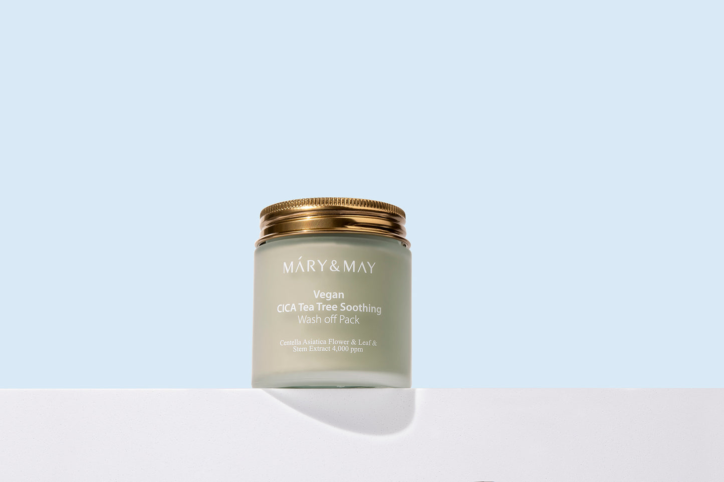 Mary&May CICA TeaTree Soothing Wash Off Pack 125g - Zklidňující smývatelná pleťová maska určená pro péči o citlivou, podrážděnou a problematickou pleť.